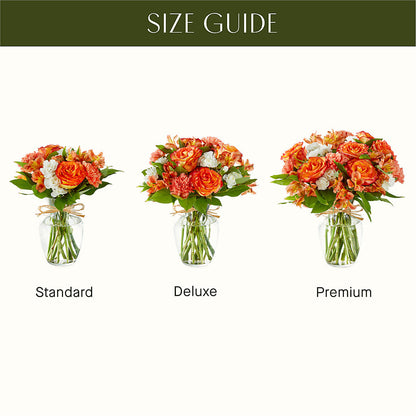 Apricot Glow Bouquet – LAVENDER'S FLOWERS, Richmond BC