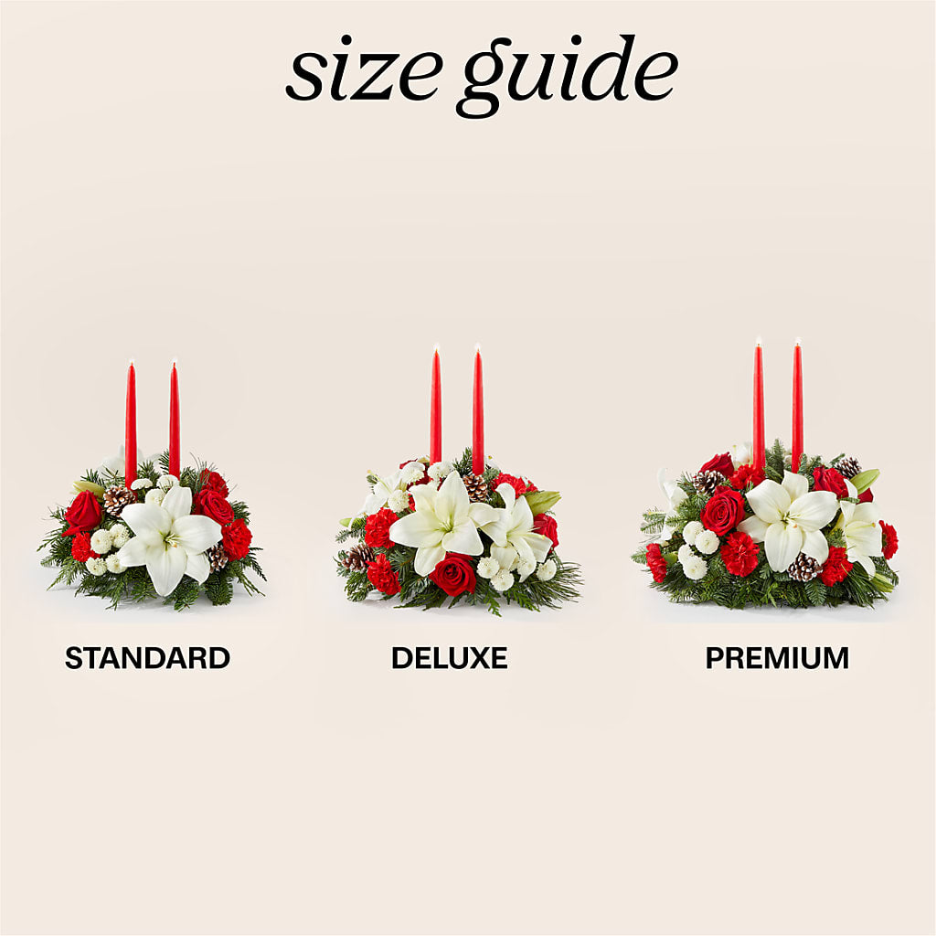 Seasonal Festivities Centerpiece – LAVENDER'S FLOWERS, Richmond BC
