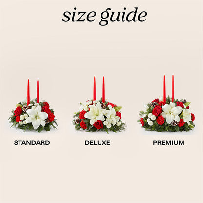 Seasonal Festivities Centerpiece – LAVENDER'S FLOWERS, Richmond BC