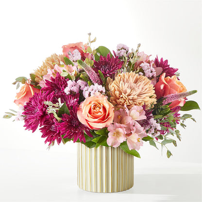 Berry Cobbler Bouquet with Ivory Vase – LAVENDER'S FLOWERS, Richmond BC