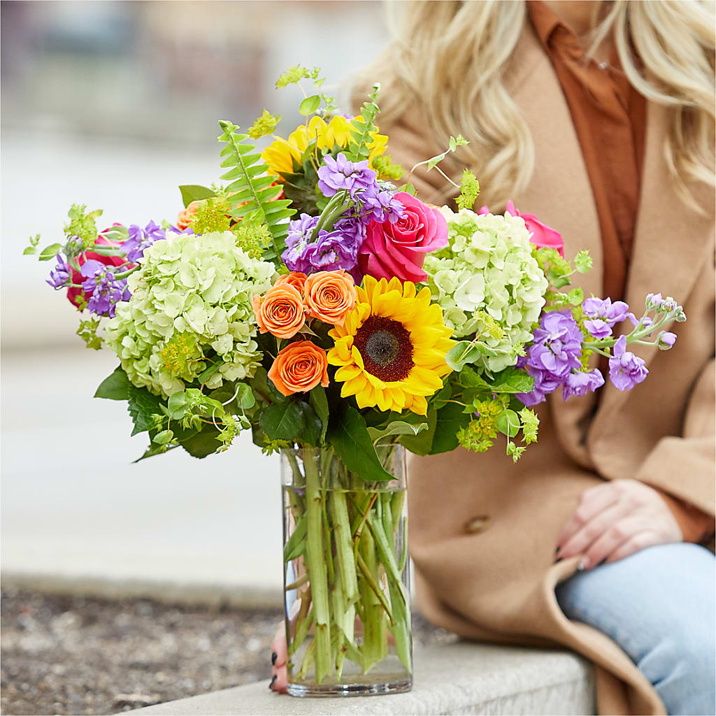 Vibrant Greetings Bouquet – LAVENDER'S FLOWERS, Richmond BC