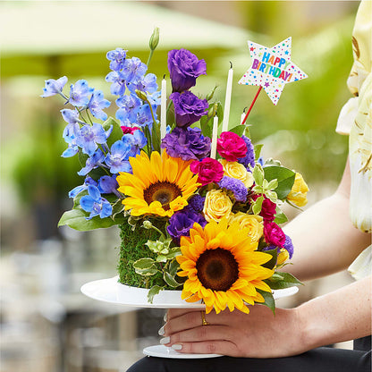 Star of the Day Floral Cake – LAVENDER'S FLOWERS, Richmond BC