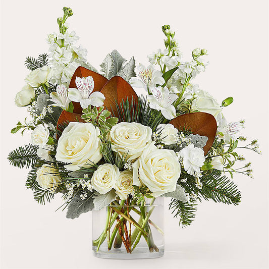 Fresh Snowfall Bouquet – LAVENDER'S FLOWERS, Richmond BC