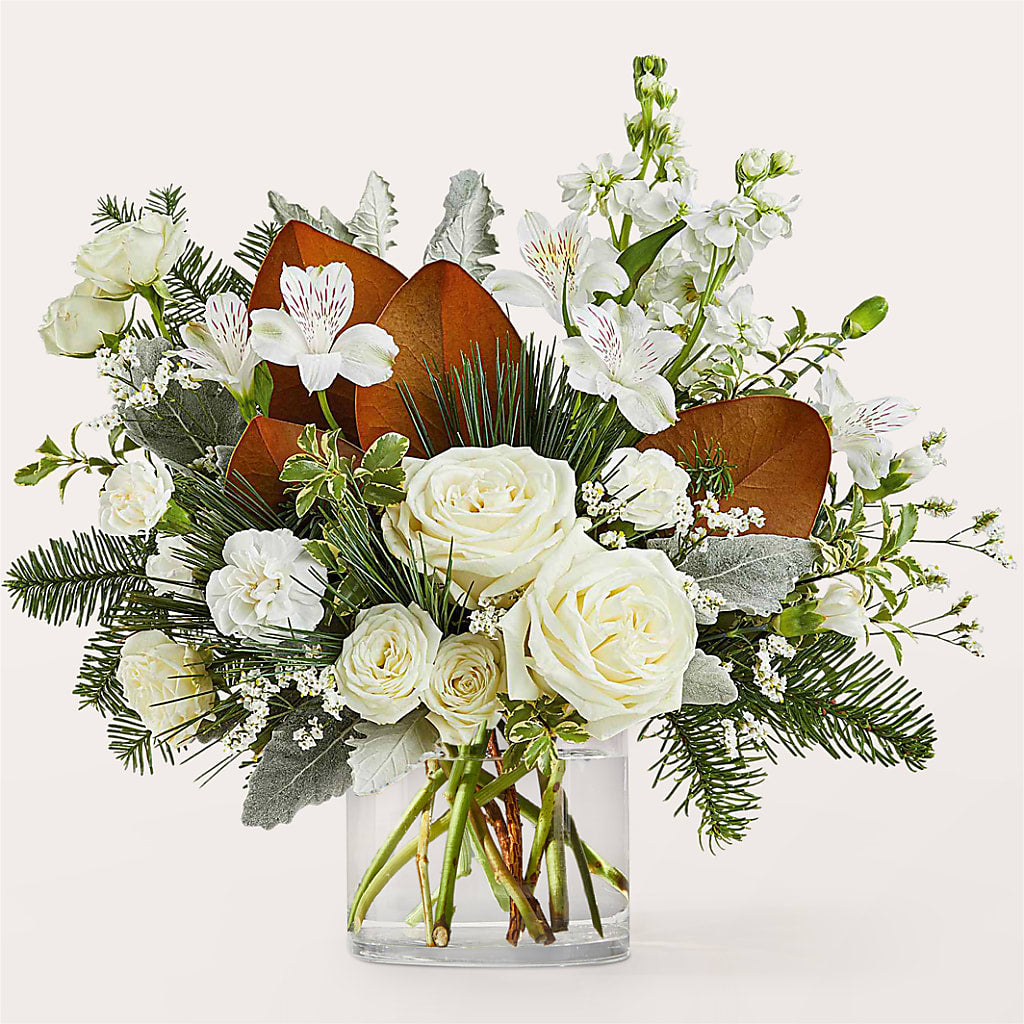 Fresh Snowfall Bouquet – LAVENDER'S FLOWERS, Richmond BC