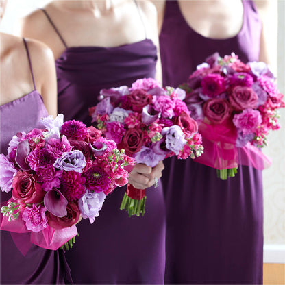 Bridesmaid's Garden Bouquet – LAVENDER'S FLOWERS, Richmond BC