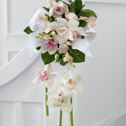 Perfect Entrance Pew Arrangement – LAVENDER'S FLOWERS, Richmond BC