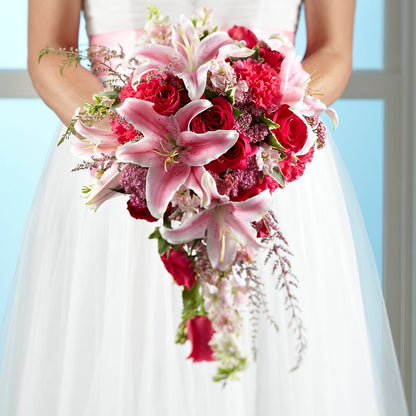 Lily & Rose Bouquet – LAVENDER'S FLOWERS, Richmond BC