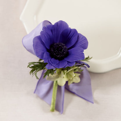 Purple Passion Boutonniere – LAVENDER'S FLOWERS, Richmond BC