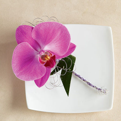 Glorious Boutonniere – LAVENDER'S FLOWERS, Richmond BC