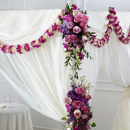 Color & Light Chuppah Decor – LAVENDER'S FLOWERS, Richmond BC
