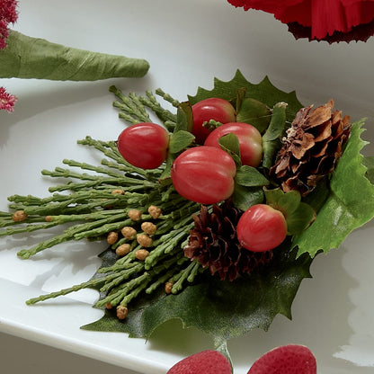Red Berry Boutonniere – LAVENDER'S FLOWERS, Richmond BC